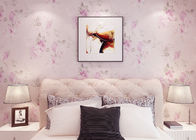 Papel pintado ligero romántico de la sala de estar insonoro para la decoración casera, SGS obediente
