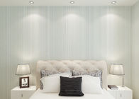Papel pintado rayado moderno gris de la moda simple, papel pintado auto-adhesivo moderno para la habitación