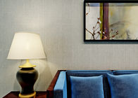 Papel pintado no tejido insonoro desprendible del color llano para la sala de estar, estilo contemporáneo
