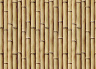 La naturaleza 3d de bambú se dirige el papel pintado, papel pintado del efecto de la sala de estar 3d para las paredes