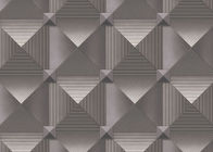 papel pintado desprendible moderno popular para la pared de la casa, papel pintado cuadrado del efecto 3D del diseño moderno