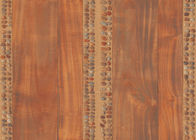 Decoración europea impermeable del hogar del papel pintado del estilo para la sala de estar, guijarro/modelo de madera del grano