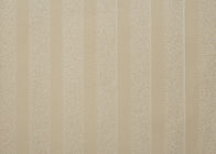 Recubrimientos de paredes contemporáneos impermeables rayados durables del PVC los 0.53*10M