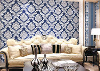 Recubrimiento de paredes desprendible clásico del damasco, recubrimiento de paredes casero de lujo de la decoración