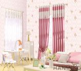 Decoración europea del dormitorio de la sala de estar del estilo del papel pintado floral de lujo del PVC los 0.53*10M en existencia