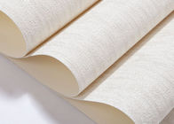 papel pintado lavable blanco simple del vinilo de los 0.53*10M, papel pintado de la moda para Bbedrooms