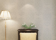 Recubrimientos de paredes desprendibles del estampado de flores color crema, papel pintado de la decoración del dormitorio