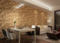 Papel pintado desprendible moderno no tejido europeo del papel pintado del estilo para la sala de estar