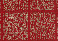 Telas escocesas rojas que broncean los recubrimientos de paredes contemporáneos a casa que adornan el papel pintado