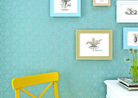 Recubrimiento de paredes moderno del papel pintado del dormitorio de los niños simples verdes del estilo del cadmio