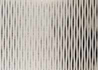 Hogar rayado moderno Eco grabado en relieve mojado del papel pintado del sitio no tejido del salón amistoso