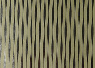 Hogar rayado moderno Eco grabado en relieve mojado del papel pintado del sitio no tejido del salón amistoso